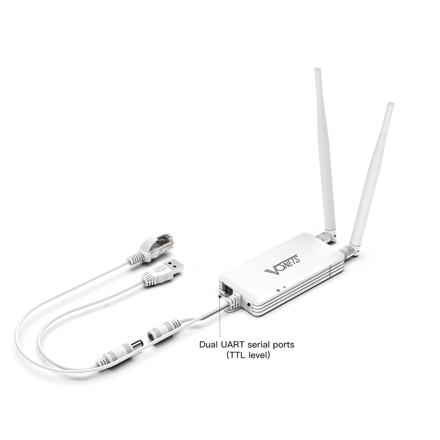 VONETS VAP11AC Mini Pont WiFi Bridge 2,4 GHz + 5 GHz WiFi vers Ethernet  avec 1200 Mbps, Couverture de Signal WiFi, Haute Puissance, Hotspot WiFi